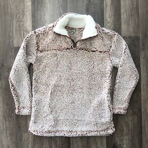 Girls 7/8 Sherpa pullover